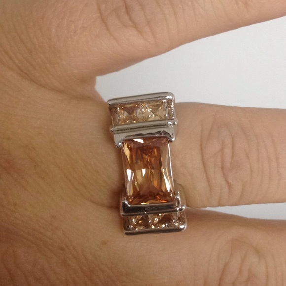 925 sterling silver plated ring - Picture 5 of 7